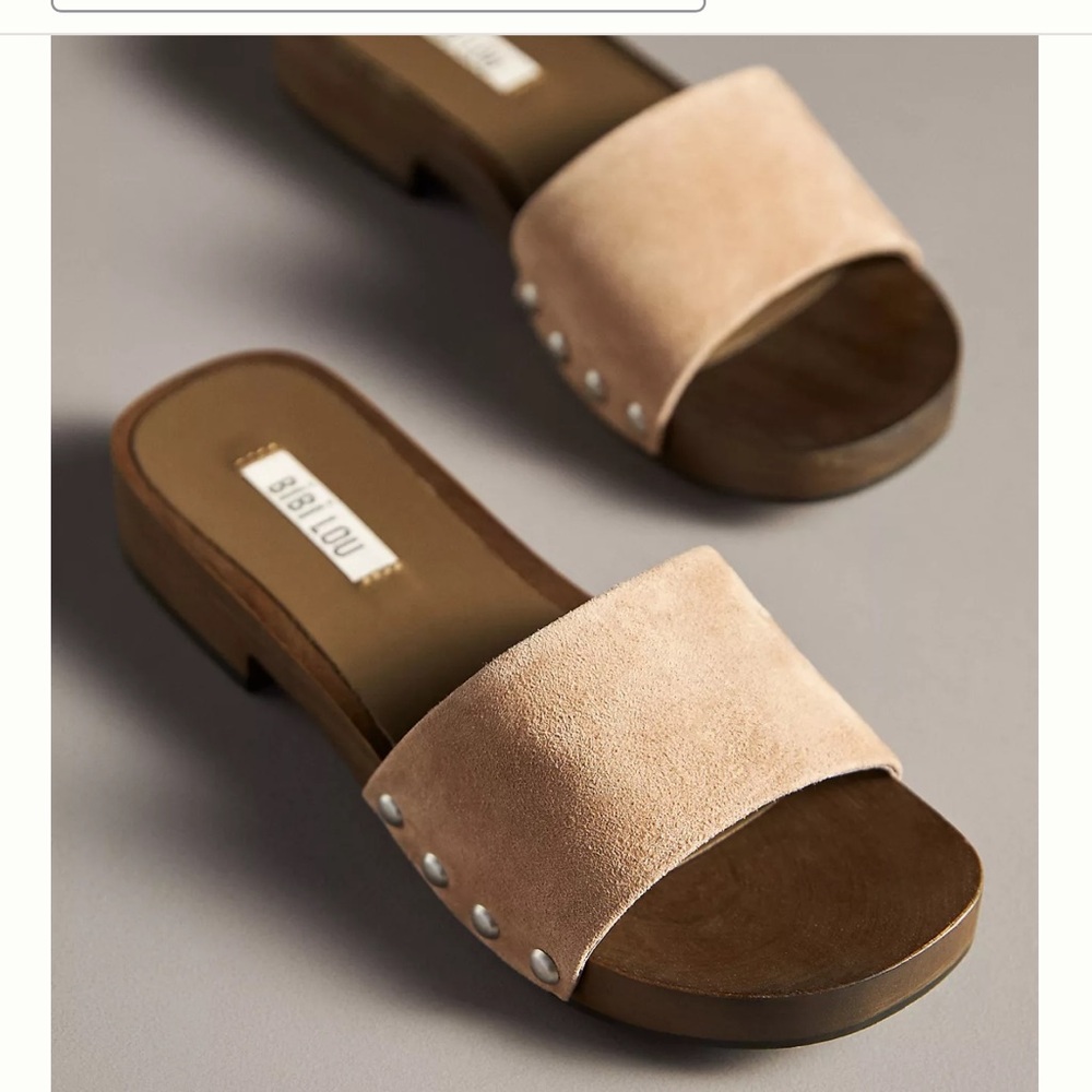 Brand new BibiLou wooden sandals